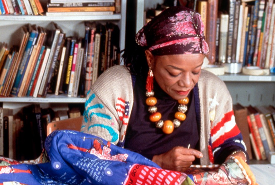 Faith Ringgold, fotografiada en 1988